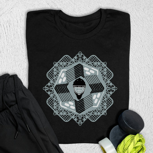 Goalie Pattern T-Shirt Black / S T-Shirt