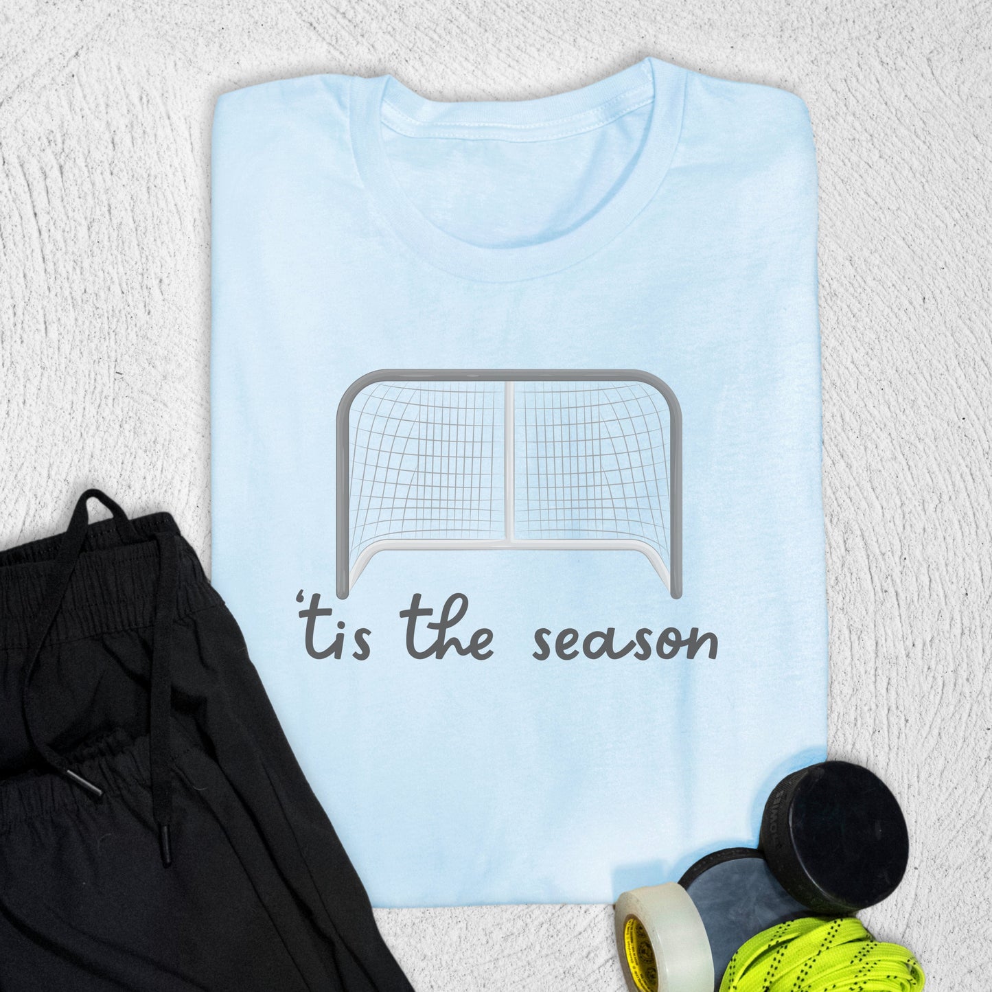Goalie Season T-Shirt Baby Blue / S T-Shirt