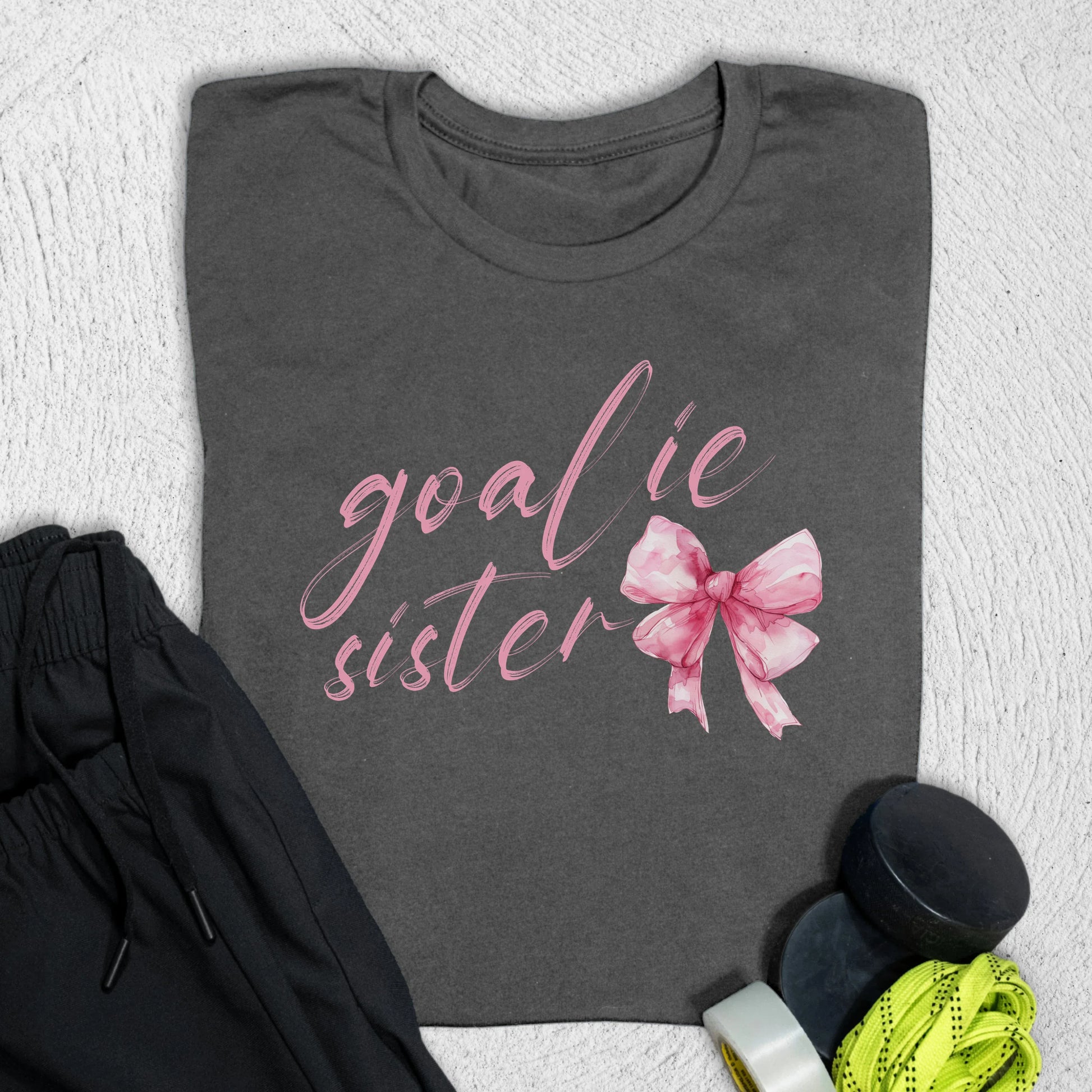 Goalie Sister T-Shirt Asphalt / S T-Shirt