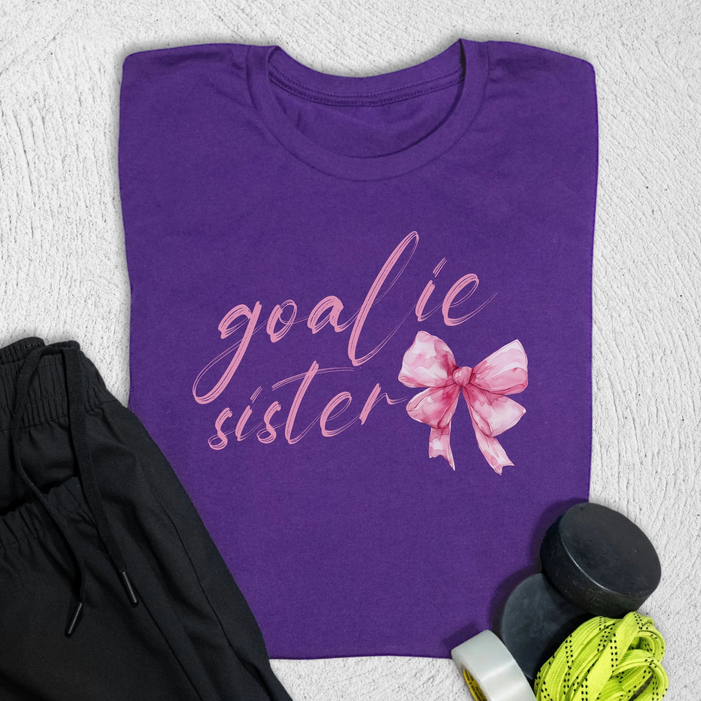 Goalie Sister T-Shirt Team Purple / S T-Shirt