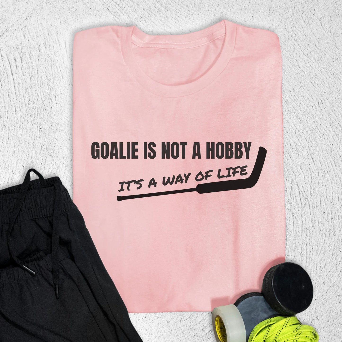 Goalie Way of Life T-Shirt S / Pink T-Shirt