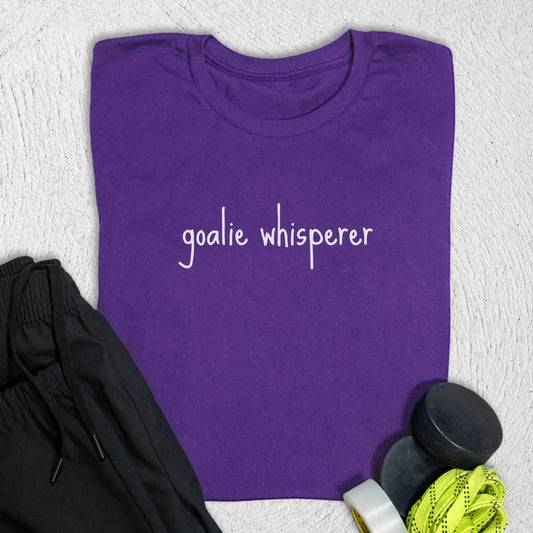Goalie Whisperer T-Shirt S / Team Purple T-Shirt