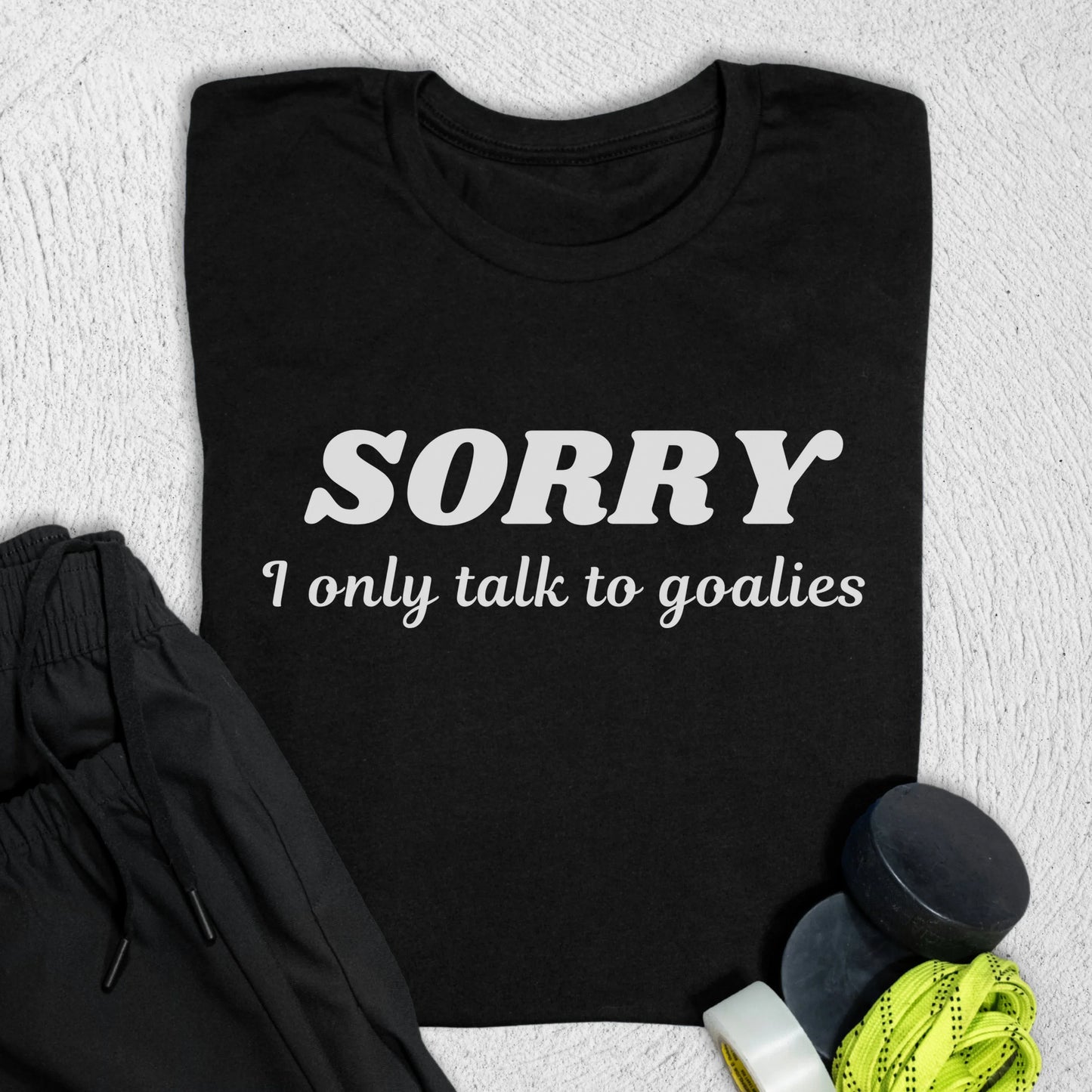 Goalies Only T-Shirt Black / S T-Shirt