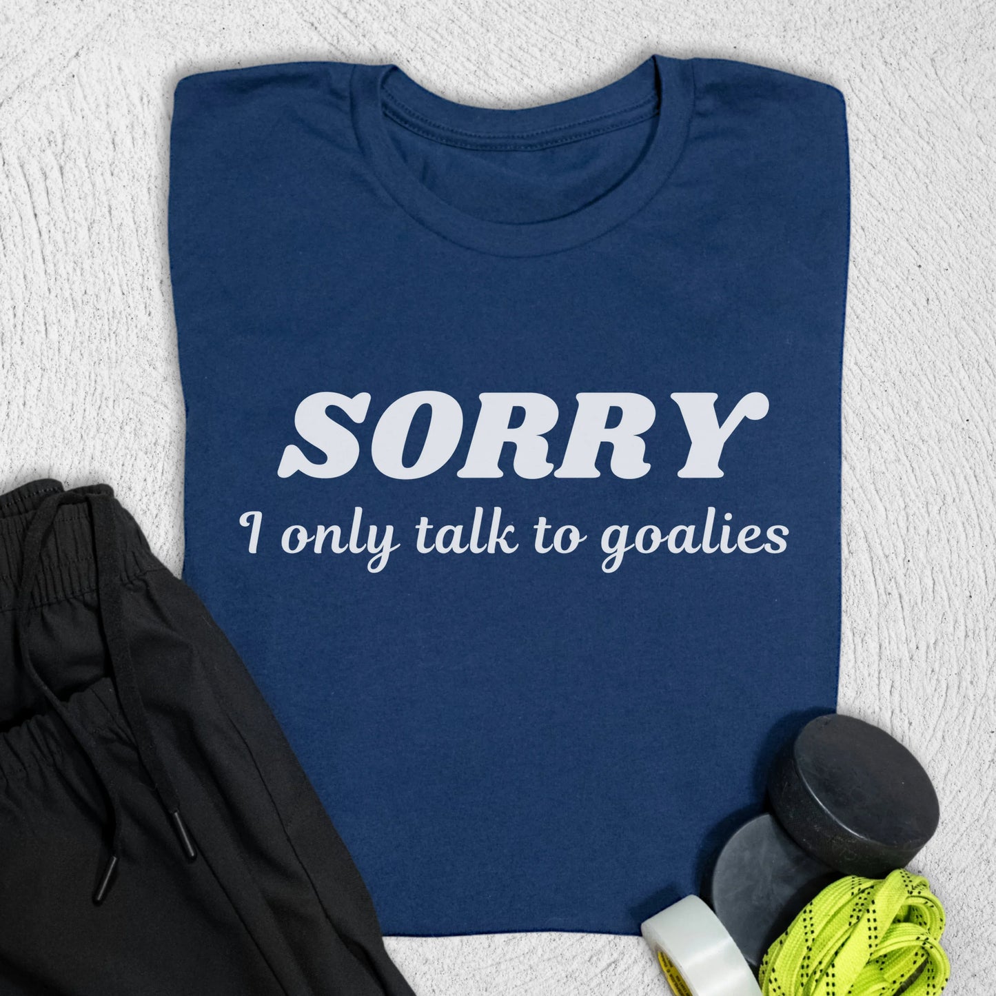 Goalies Only T-Shirt Navy / S T-Shirt