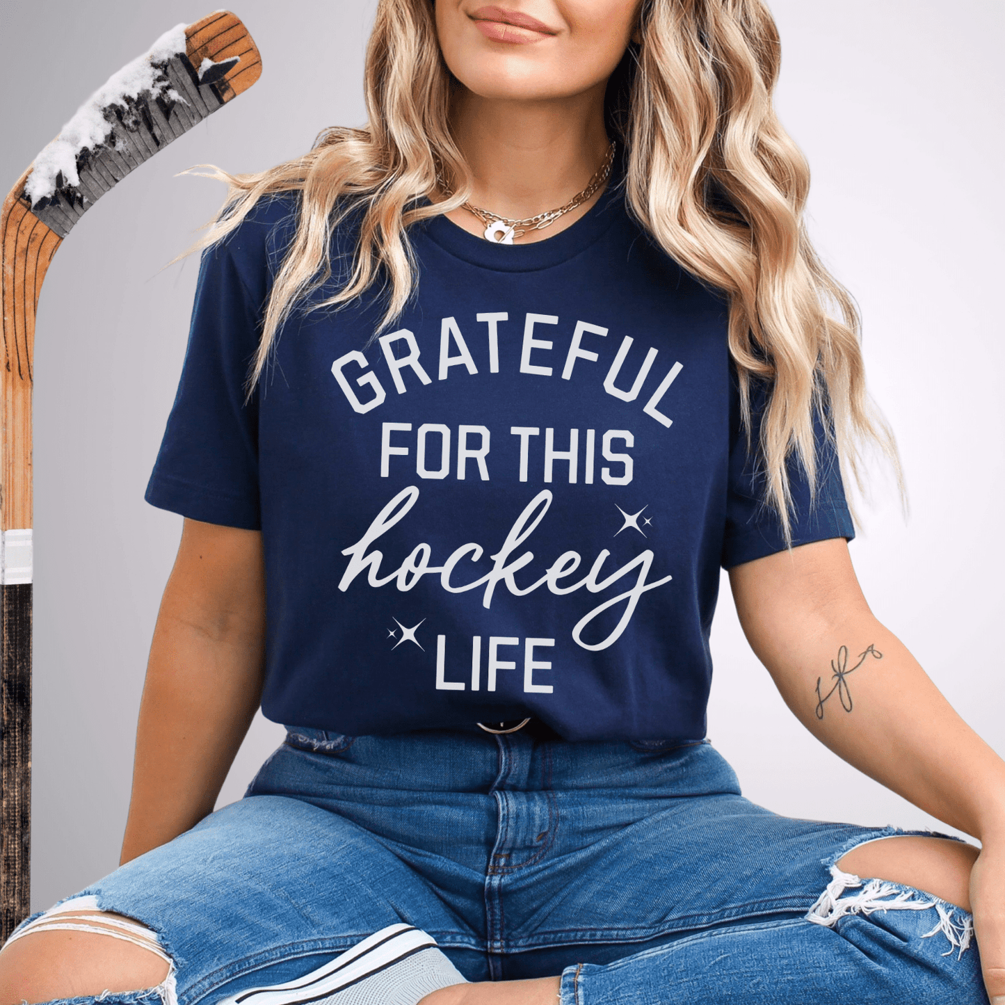 Grateful T-Shirt Navy / S T-Shirt
