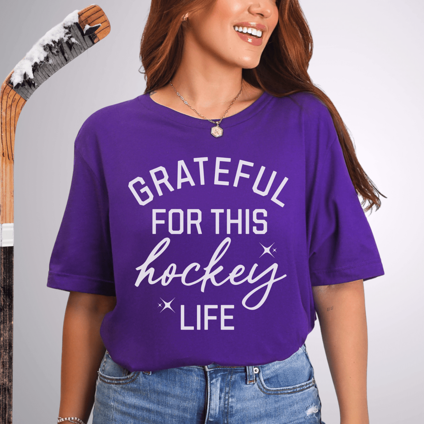 Grateful T-Shirt Team Purple / S T-Shirt