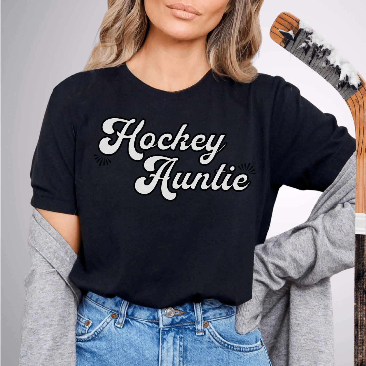 Hockey Auntie T-Shirt T-Shirt