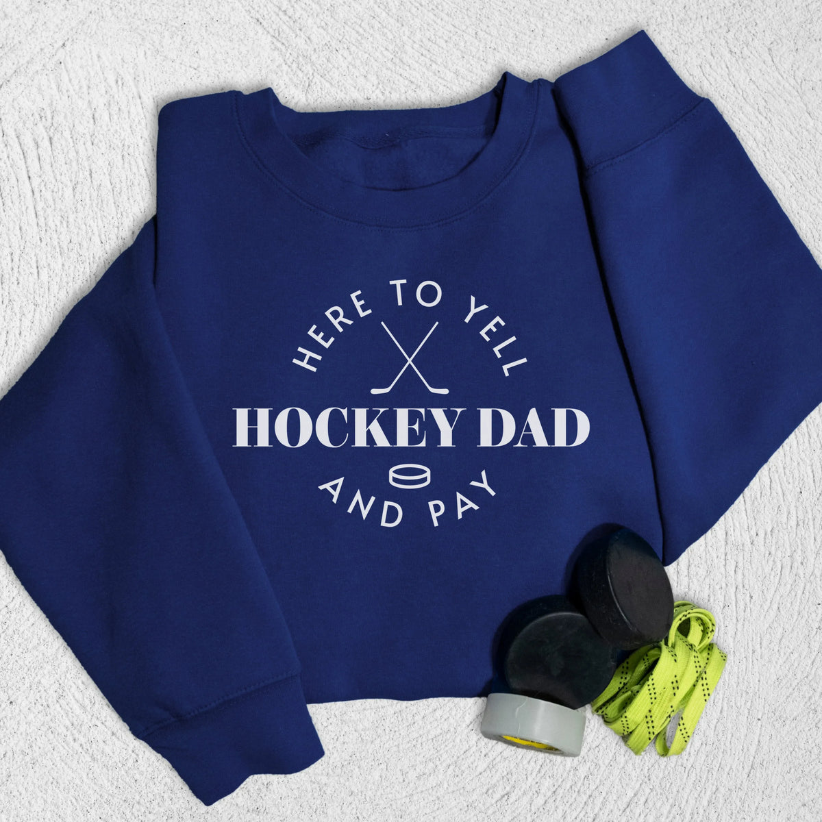 Hockey Dad Sweatshirt Navy / M Sweatshirt