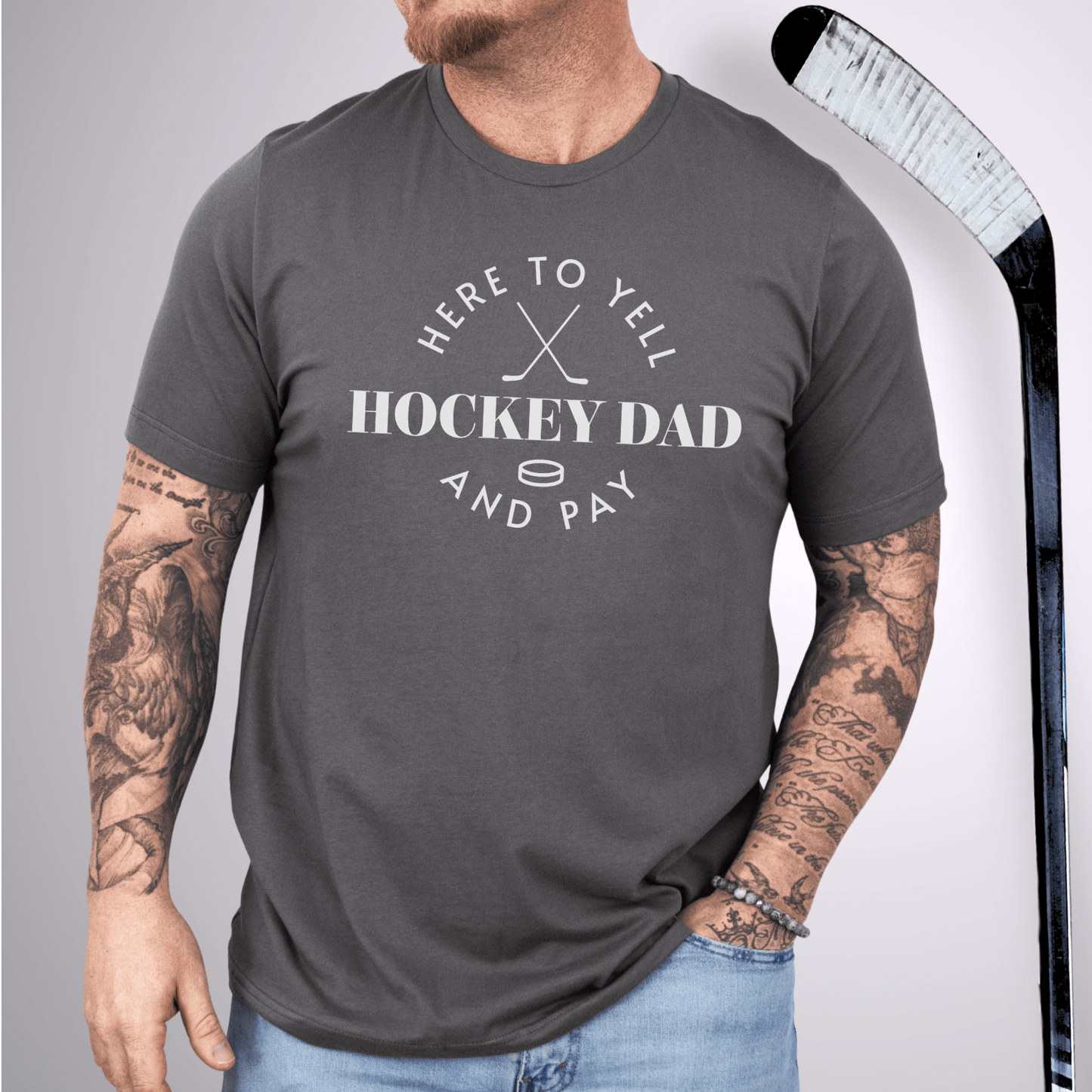 Hockey Dad T-Shirt Asphalt / S T-Shirt
