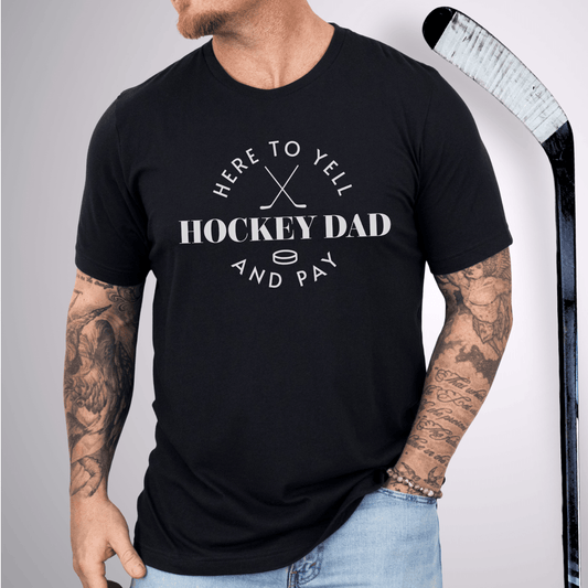 Hockey Dad T-Shirt Black / S T-Shirt