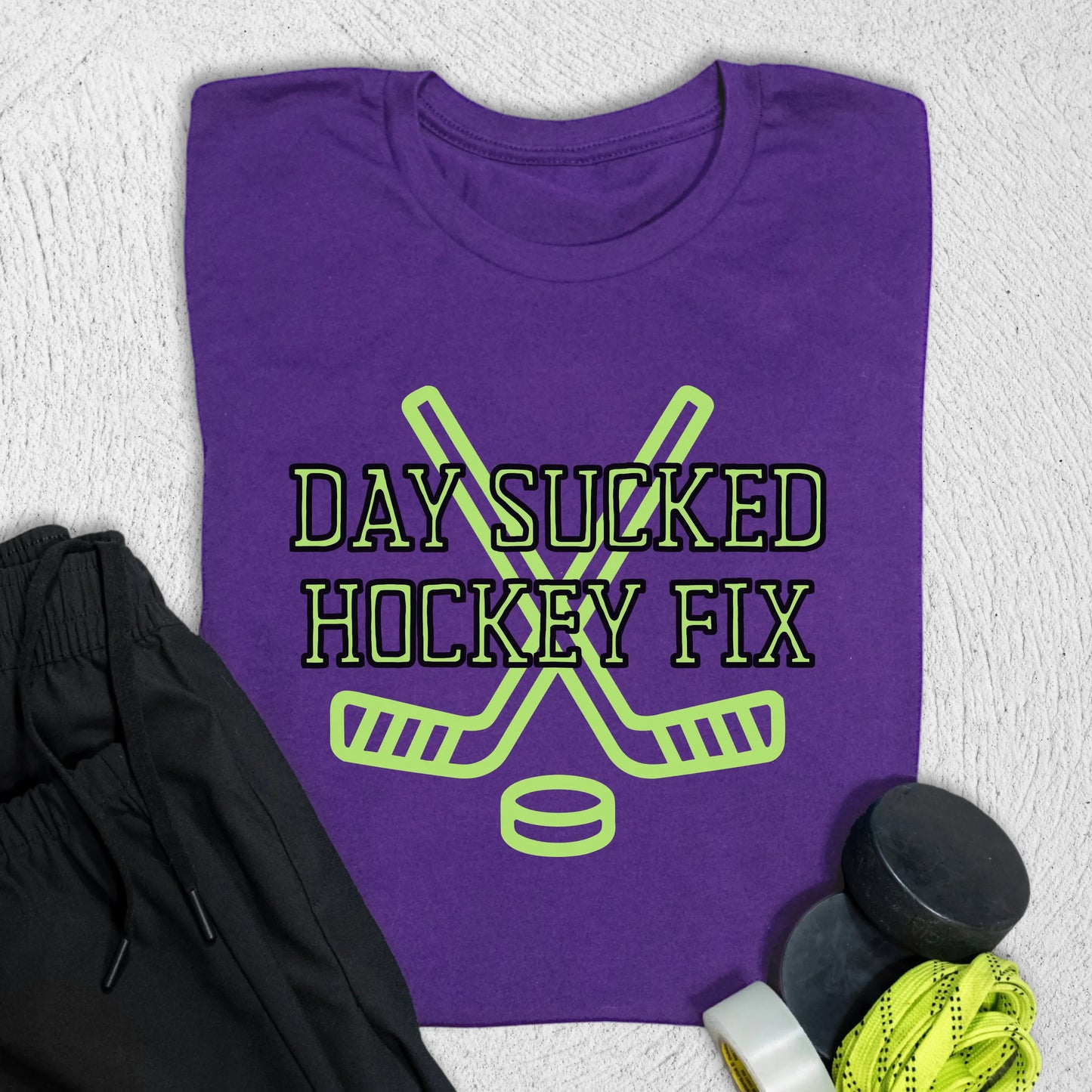 Hockey Fix T-Shirt Team Purple / S T-Shirt