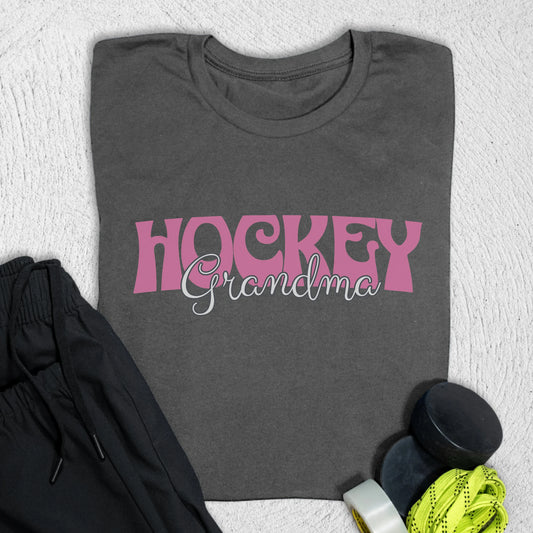 Hockey Grandma T-Shirt S / Asphalt T-Shirt