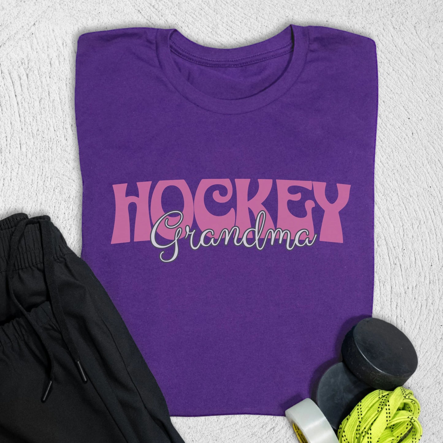 Hockey Grandma T-Shirt S / Team Purple T-Shirt