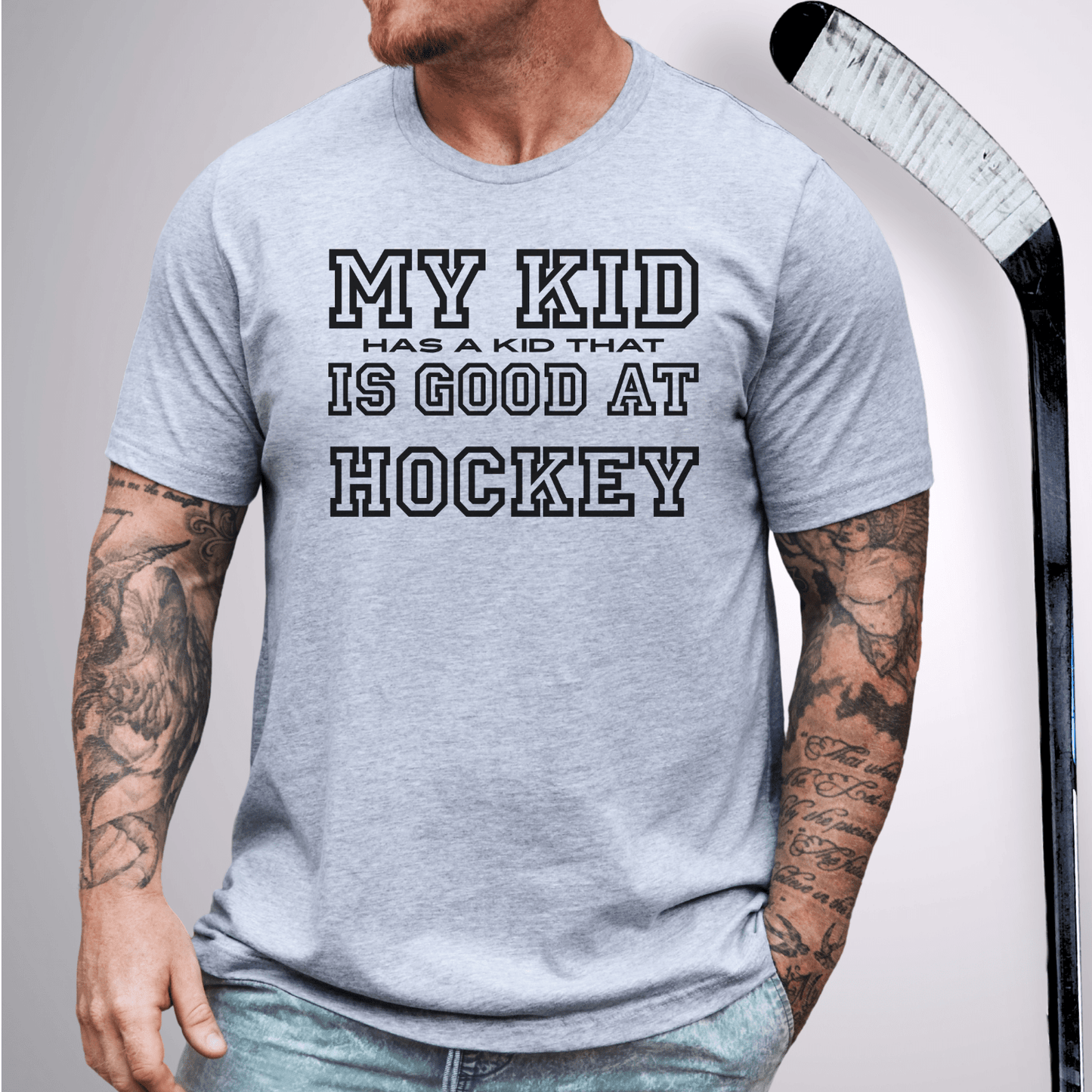 Hockey Grandpa T-Shirt Athletic Heather / S T-Shirt