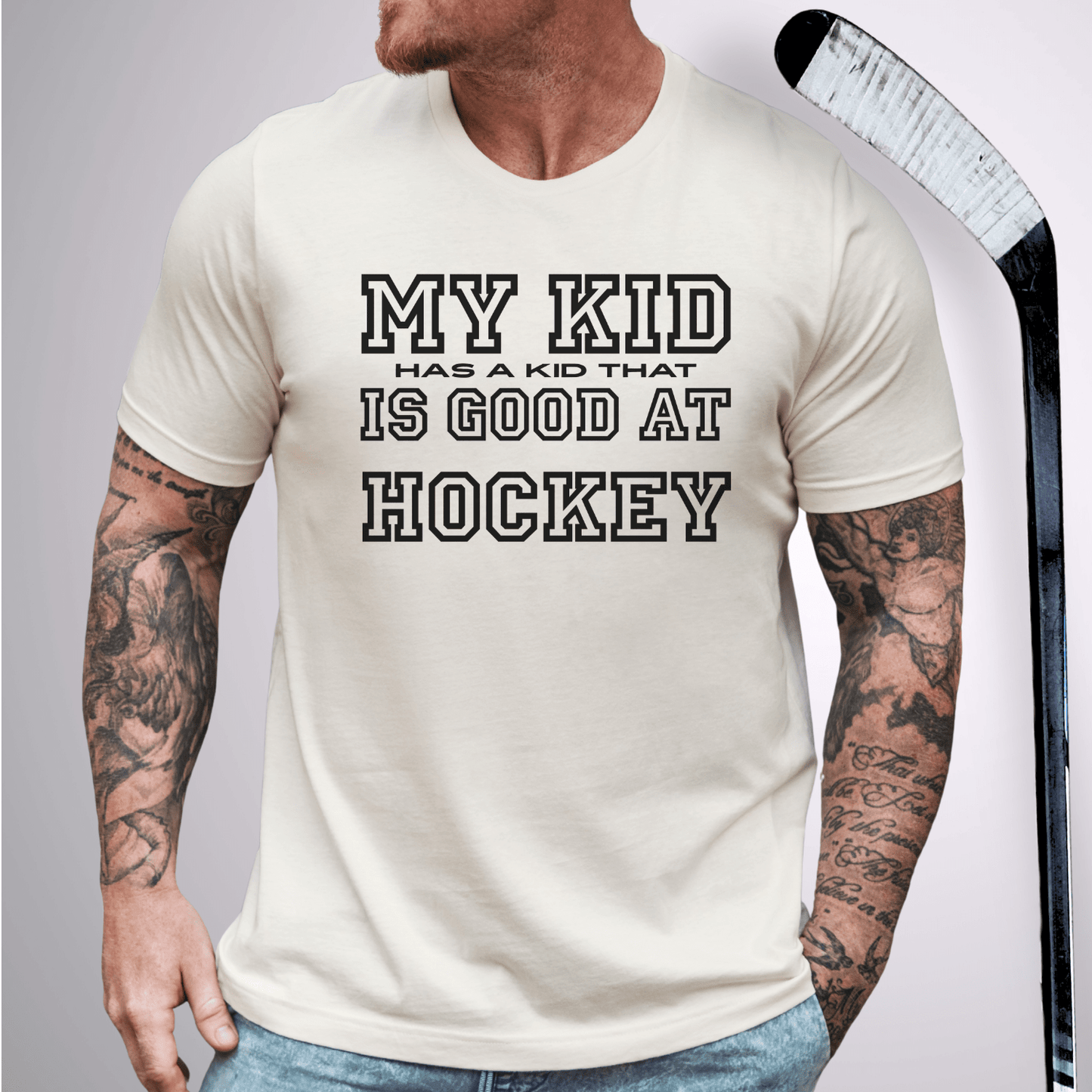 Hockey Grandpa T-Shirt Natural / S T-Shirt