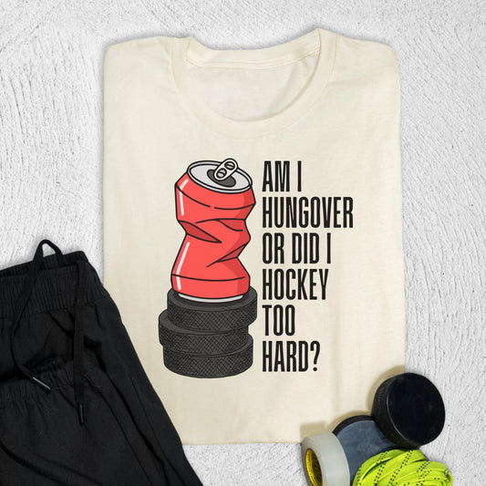 Hockey Hangover T-Shirt Natural / S T-Shirt