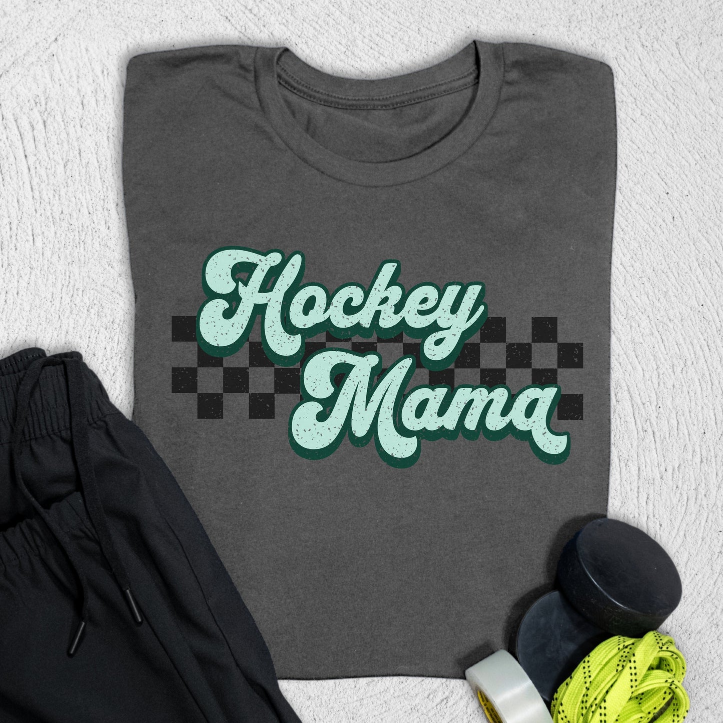 Hockey Mama T-Shirt Asphalt / S T-Shirt