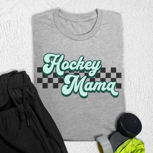 Hockey Mama T-Shirt Athletic Heather / S T-Shirt
