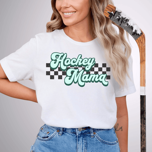 Hockey Mama T-Shirt White / S T-Shirt