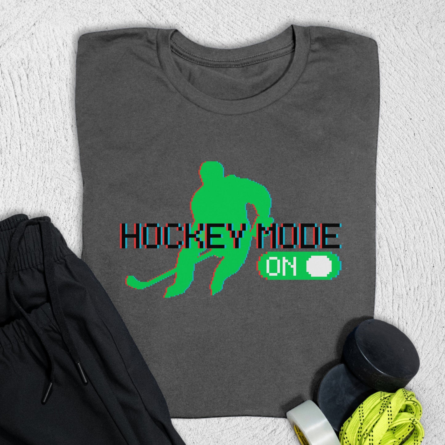 Hockey Mode T-Shirt Asphalt / S T-Shirt