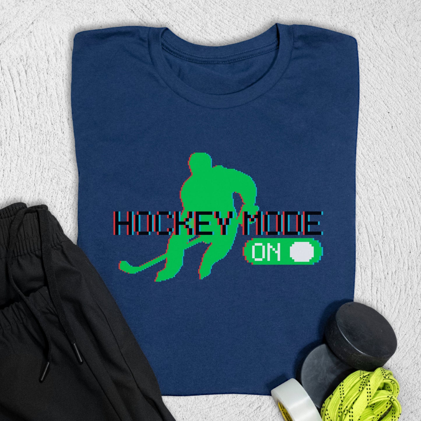 Hockey Mode T-Shirt Navy / S T-Shirt