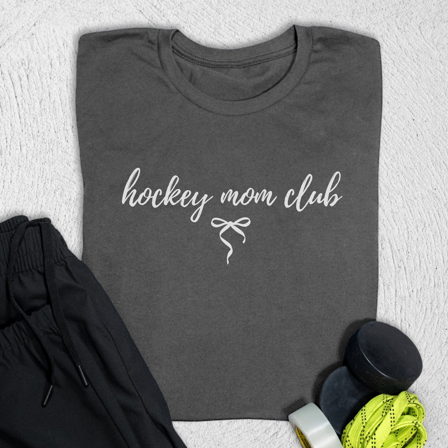 Hockey Mom Club T-Shirt Asphalt / S T-Shirt