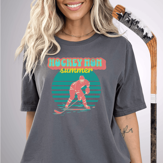 Hockey Mom Summer T-Shirt Asphalt / S T-Shirt