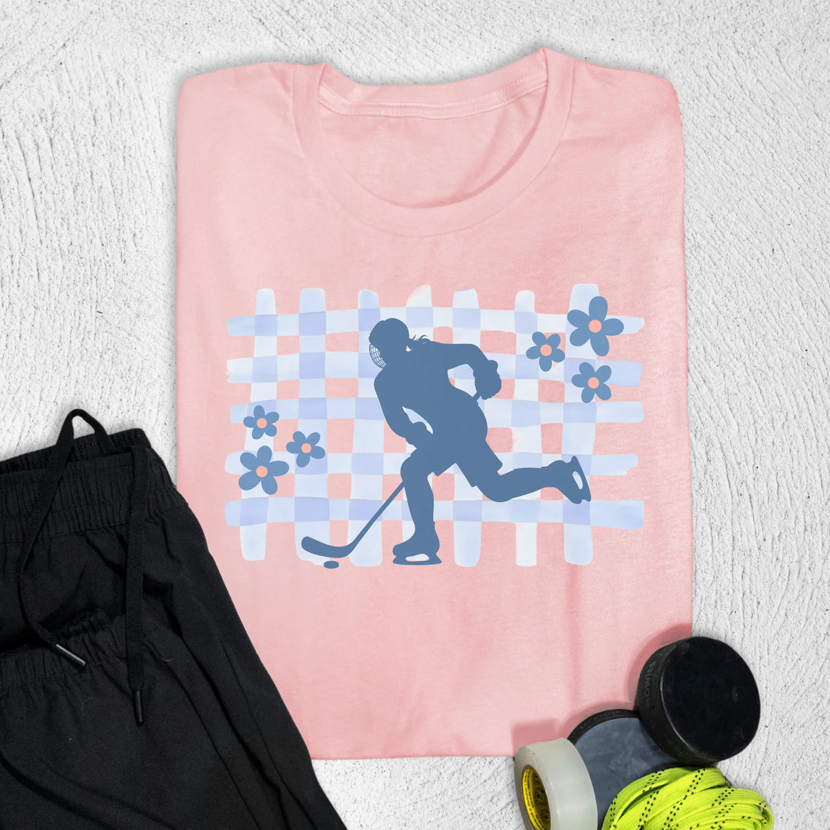 Hockey Picnic T-Shirt S / Pink T-Shirt