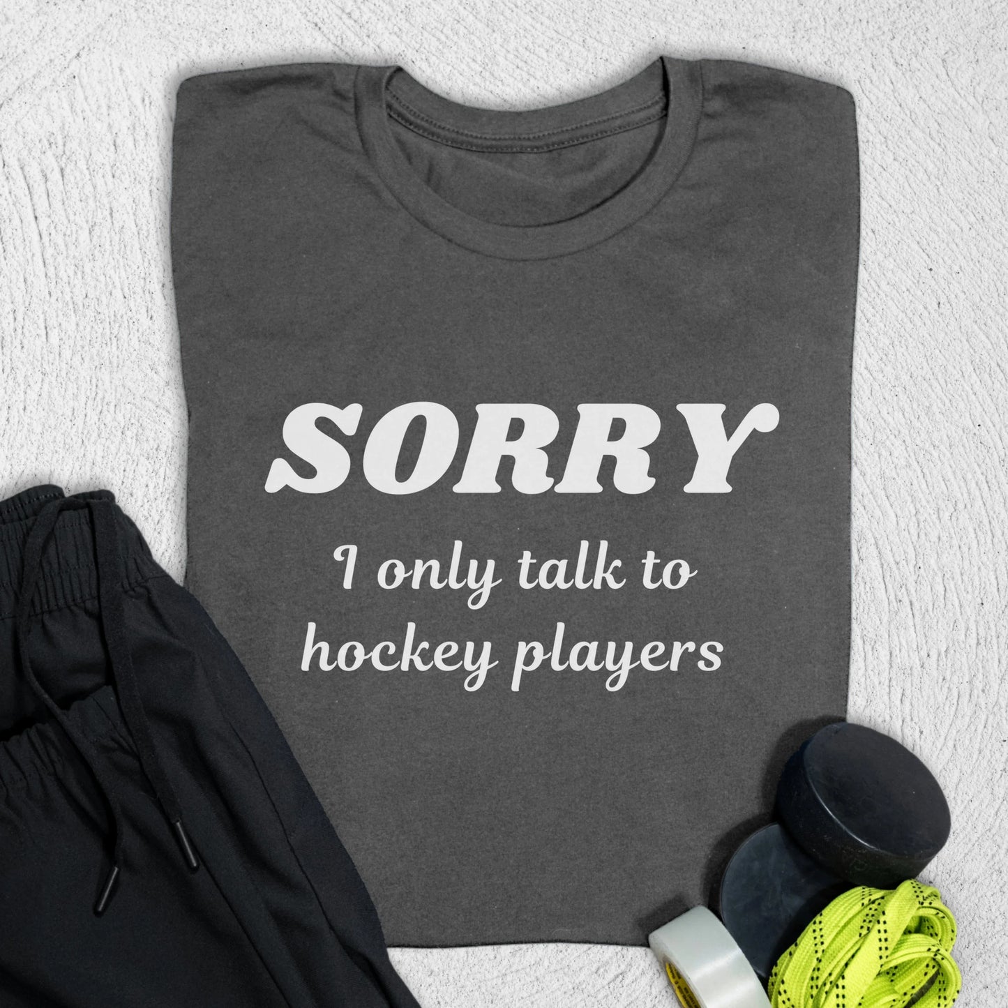 Hockey Players Only T-Shirt Asphalt / S T-Shirt