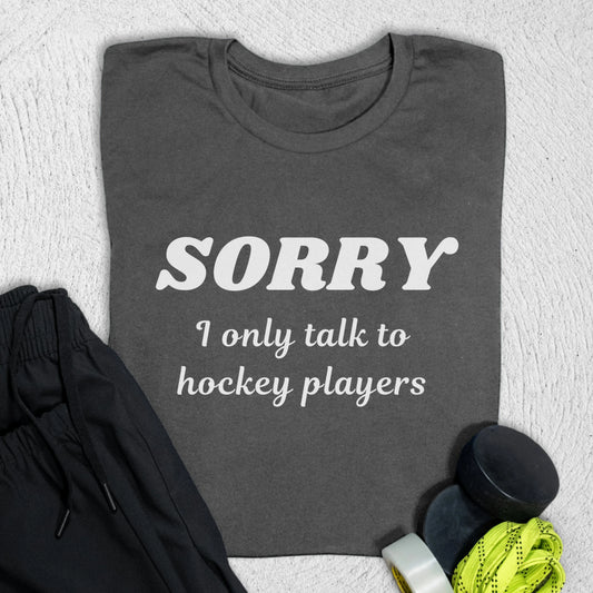 Hockey Players Only T-Shirt Asphalt / S T-Shirt