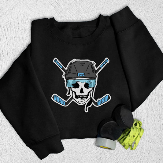 Hockey Rodger Sweatshirt Black / M Sweatshirt