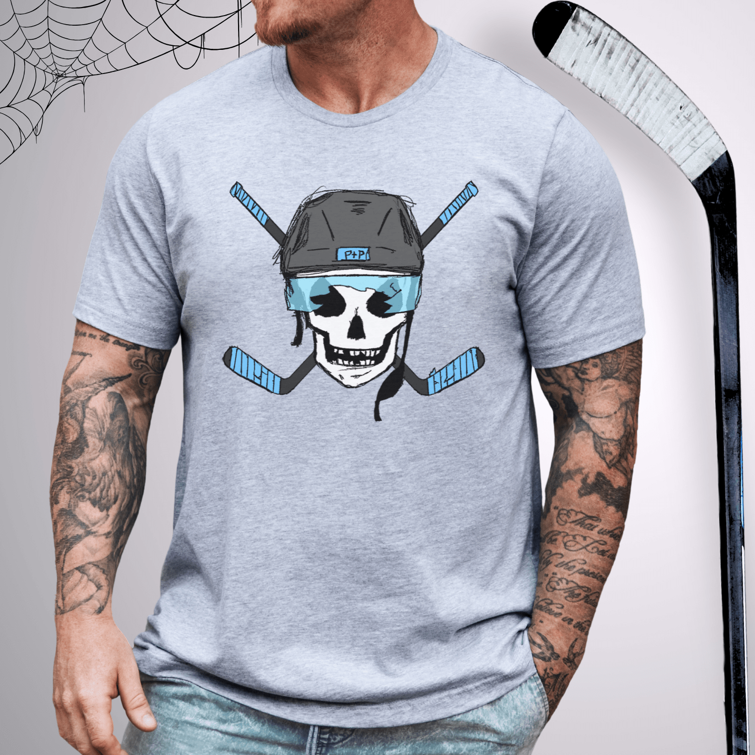 Hockey Rodger T-Shirt Athletic Heather / S T-Shirt