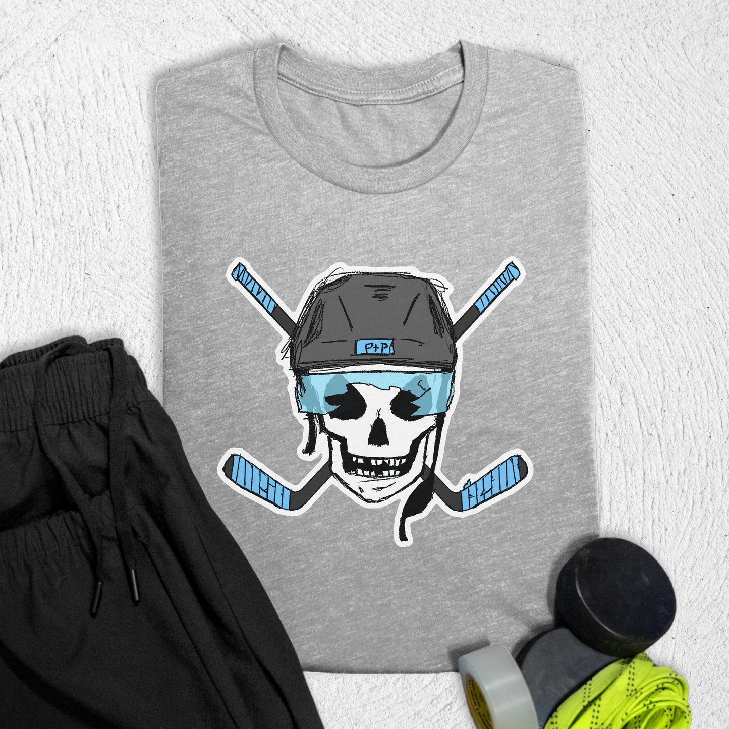 Hockey Rodger T-Shirt Athletic Heather / S T-Shirt