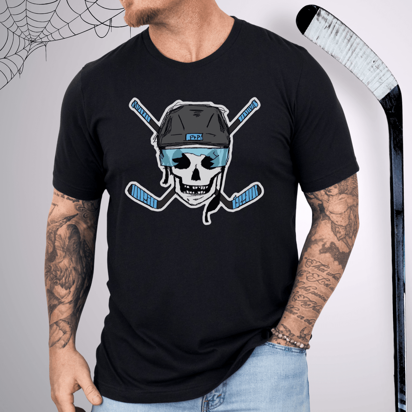 Hockey Rodger T-Shirt Black / S T-Shirt