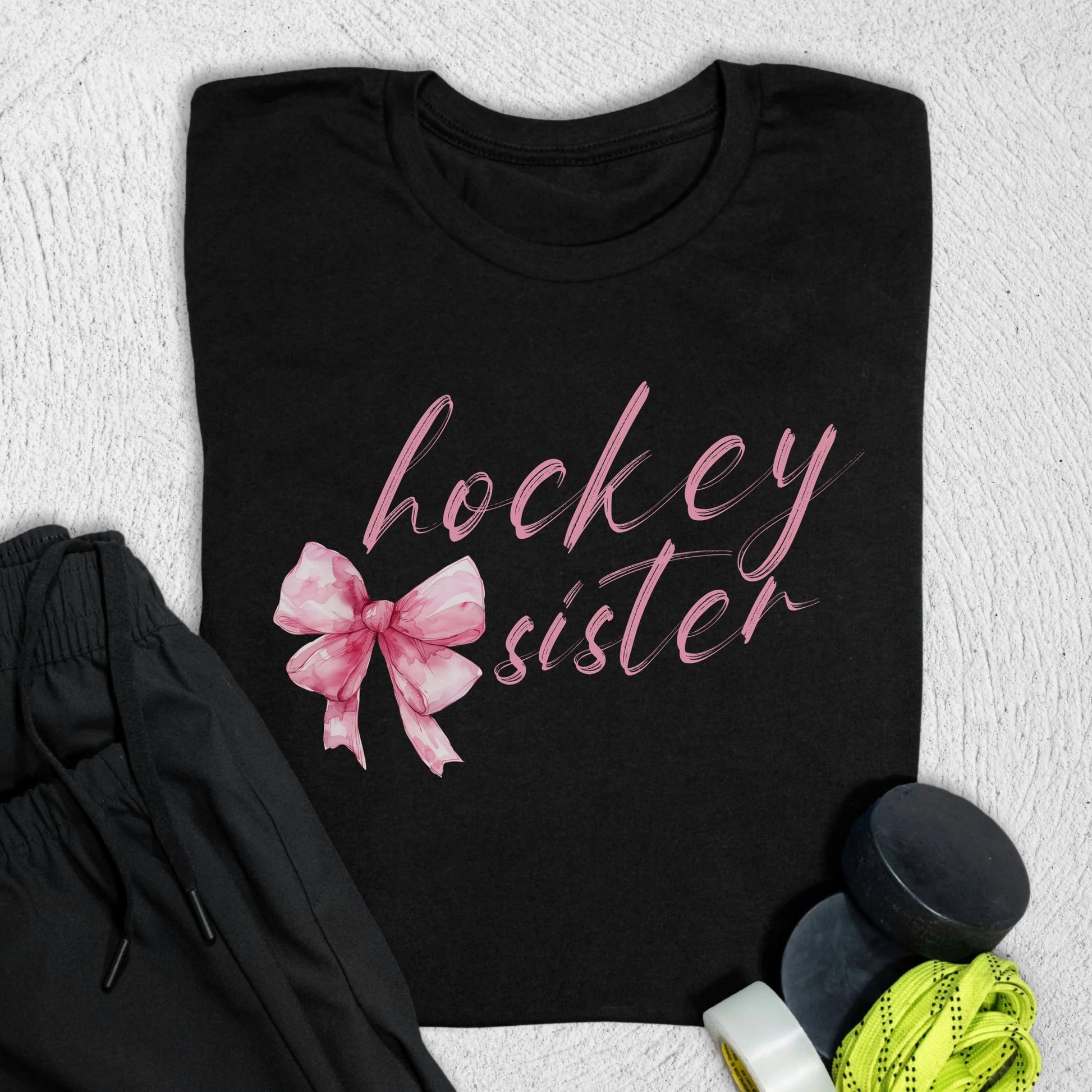 Hockey Sister T-Shirt Black / S T-Shirt