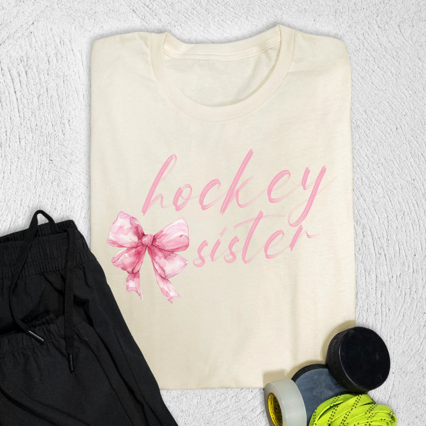 Hockey Sister T-Shirt Natural / S T-Shirt