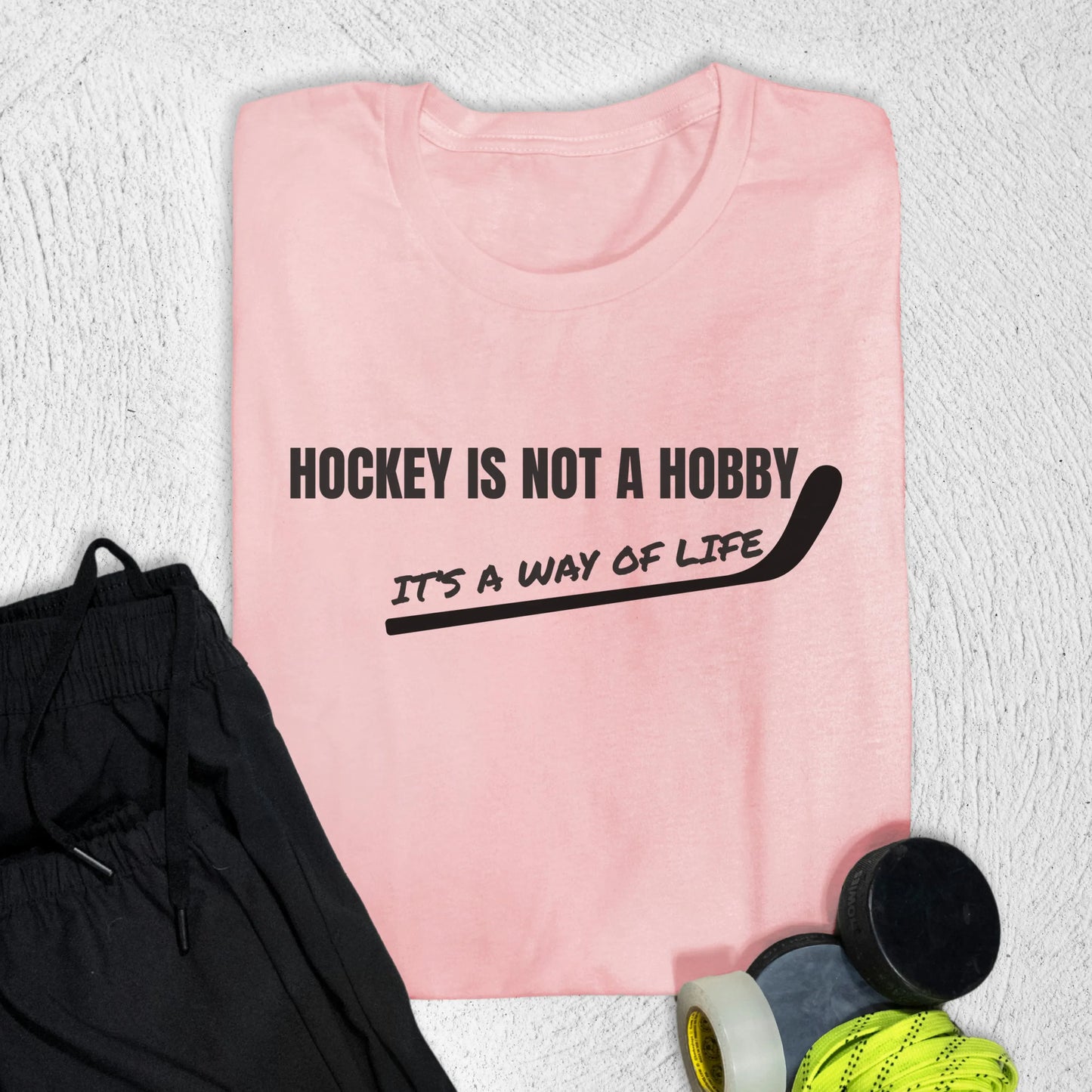 Hockey Way of Life T-Shirt S / Pink T-Shirt