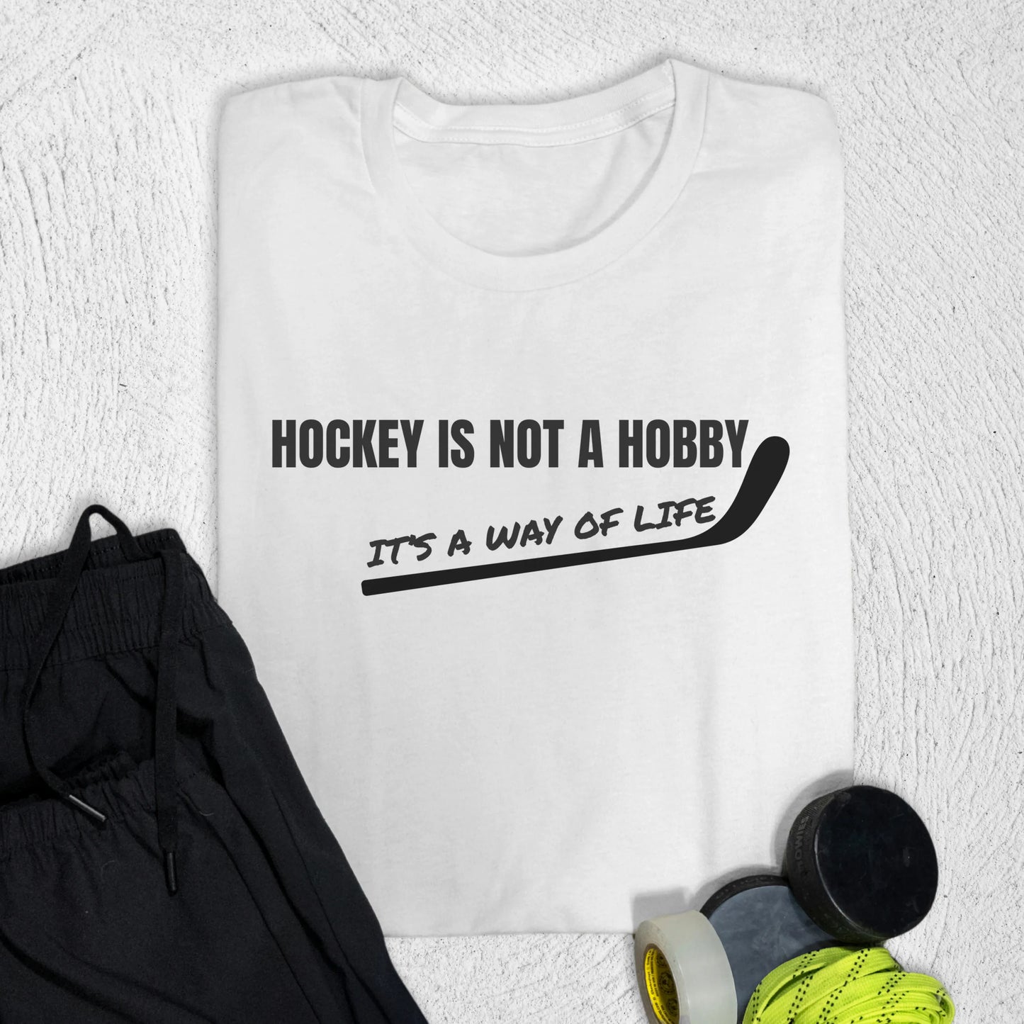 Hockey Way of Life T-Shirt S / White T-Shirt