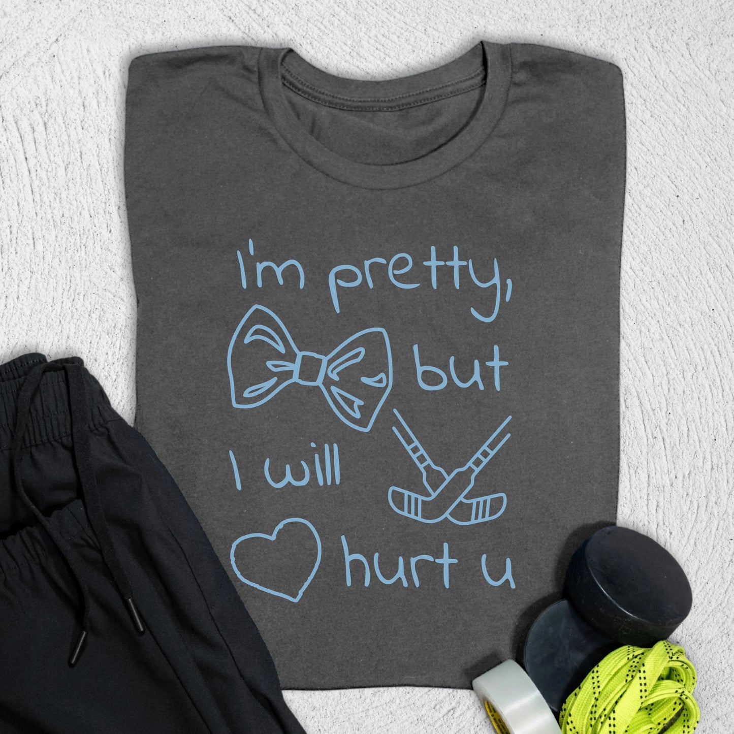 Hurt U Goalie T-Shirt Asphalt / S T-Shirt