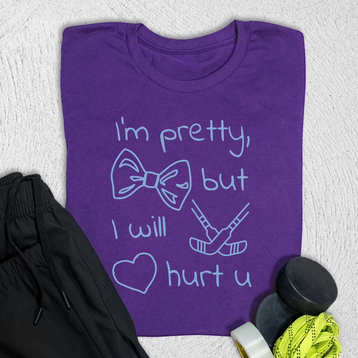 Hurt U Goalie T-Shirt Team Purple / S T-Shirt