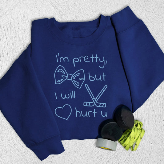 Hurt U Sweatshirt S / Navy Sweatshirt