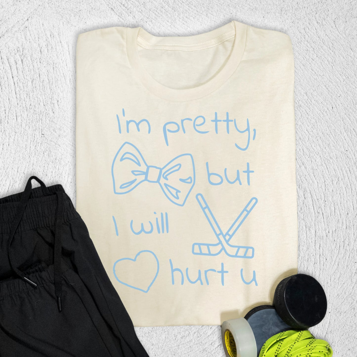 Hurt U T-Shirt Natural / S T-Shirt