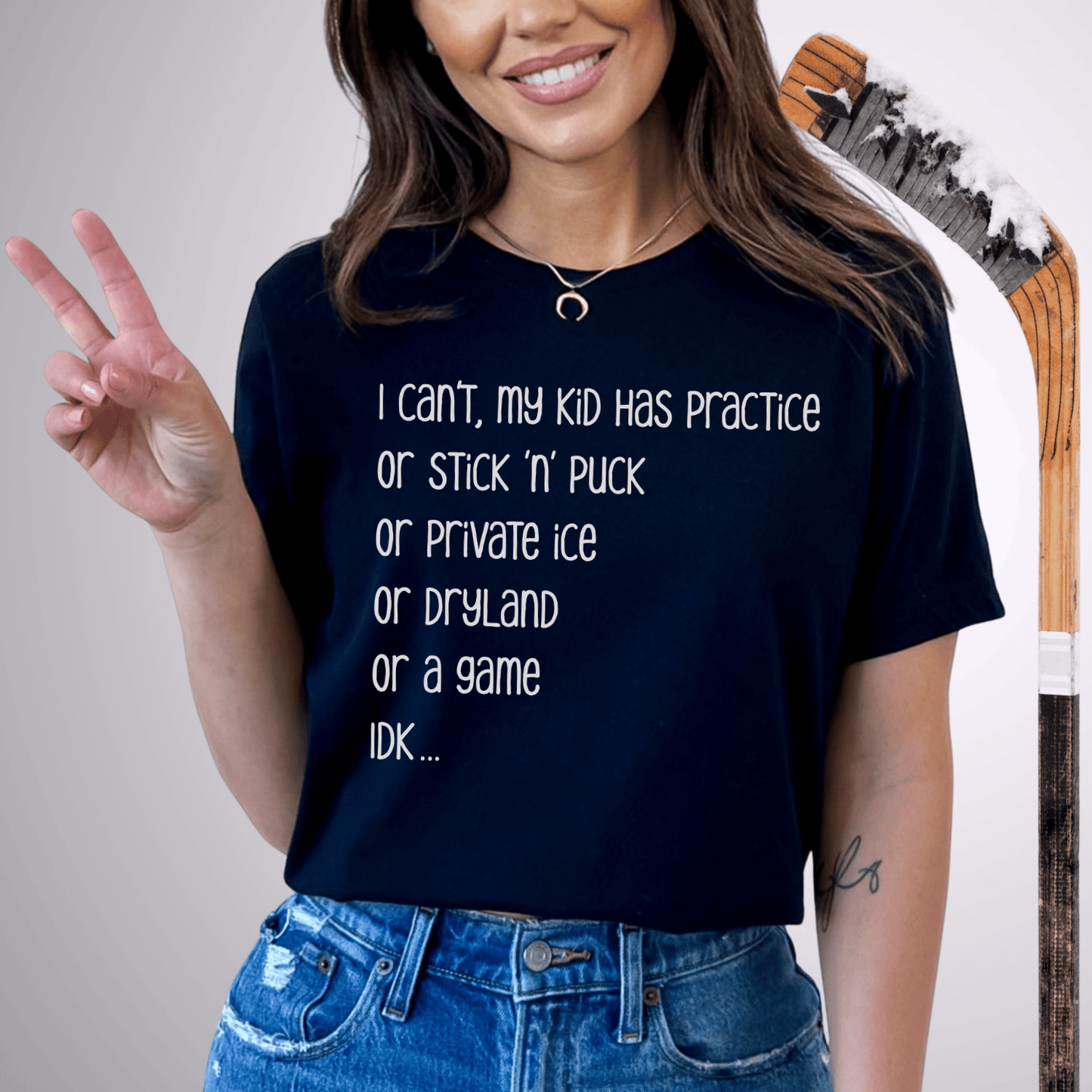 I Can't, My Kid Has IDK T-Shirt Black / S T-Shirt