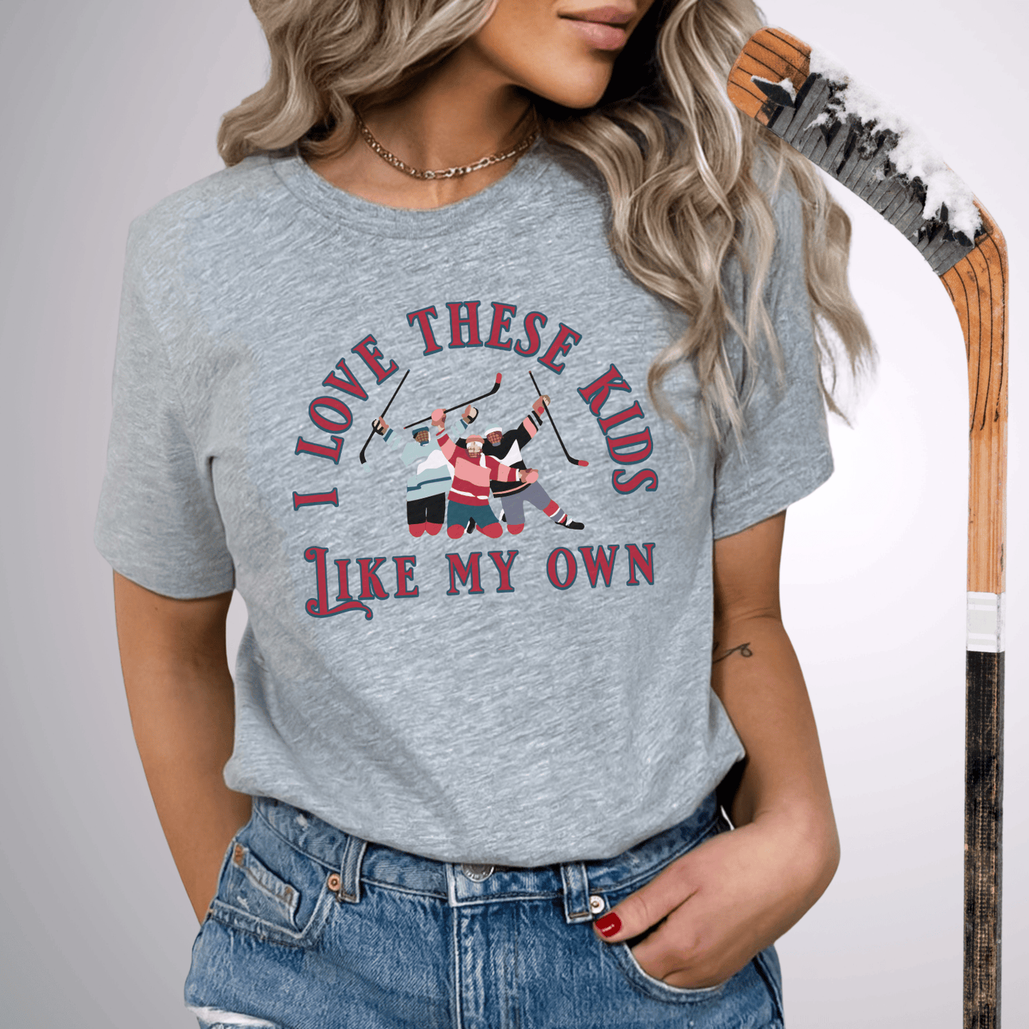 I Love These Kids T-Shirt Athletic Heather / S T-Shirt