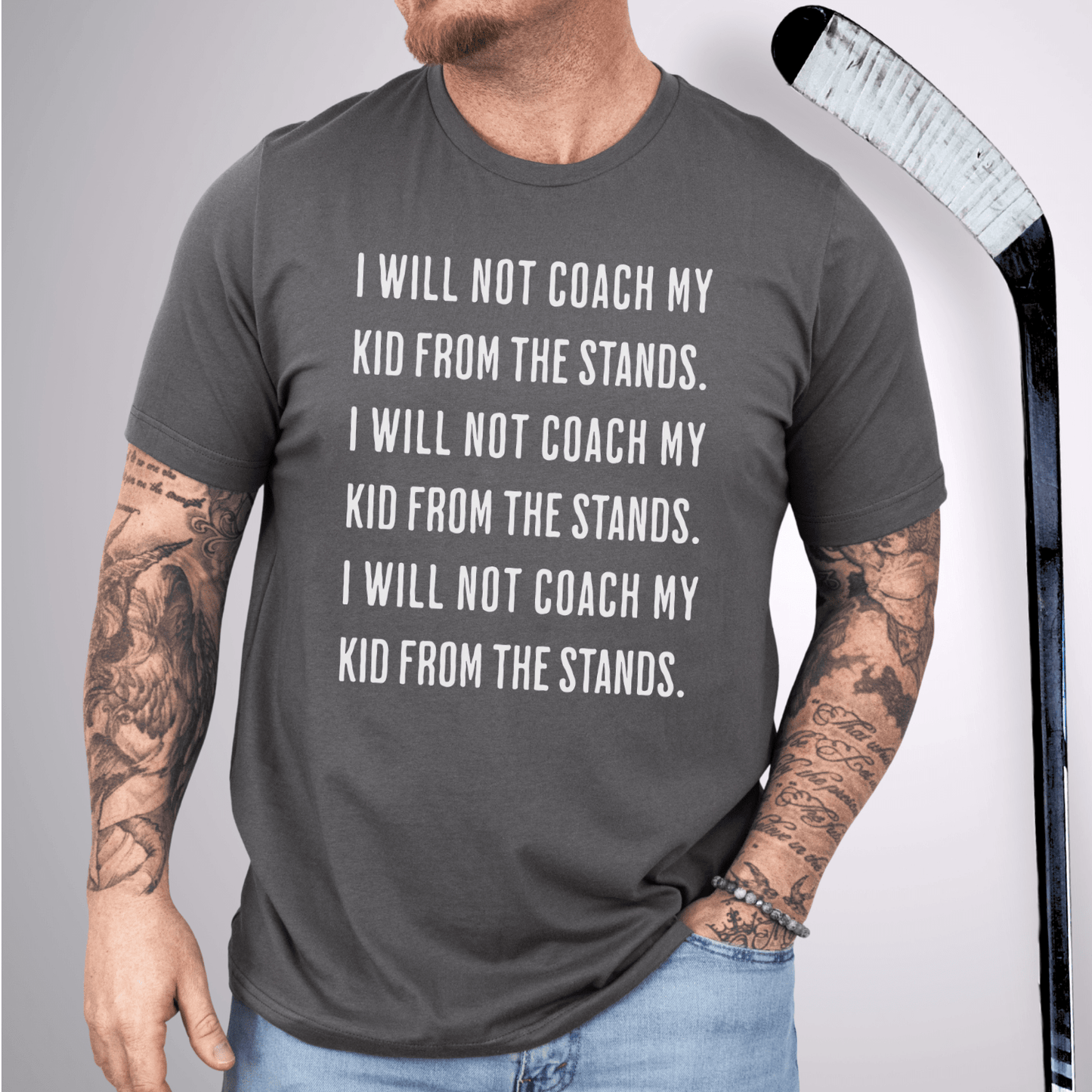 I Will Not Coach T-Shirt Asphalt / S T-Shirt
