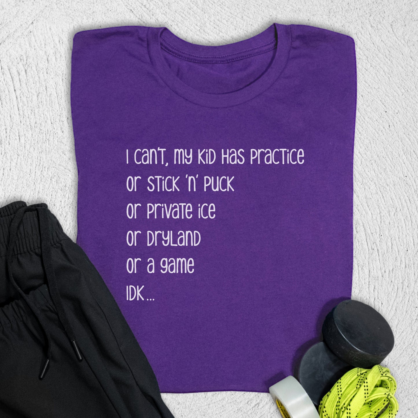 IDK T-Shirt Team Purple / S T-Shirt