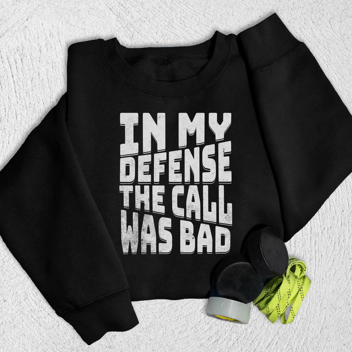 In My Defense Sweatshirt Black / M Sweatshirt