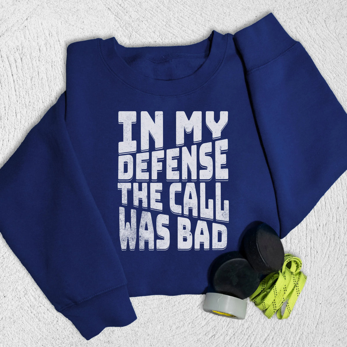 In My Defense Sweatshirt Navy / M Sweatshirt