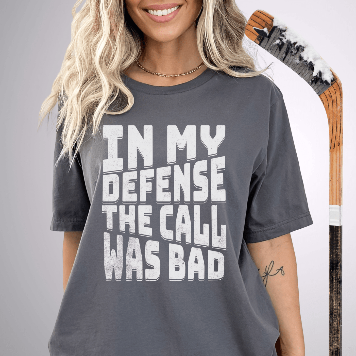 In My Defense T-Shirt Asphalt / S T-Shirt