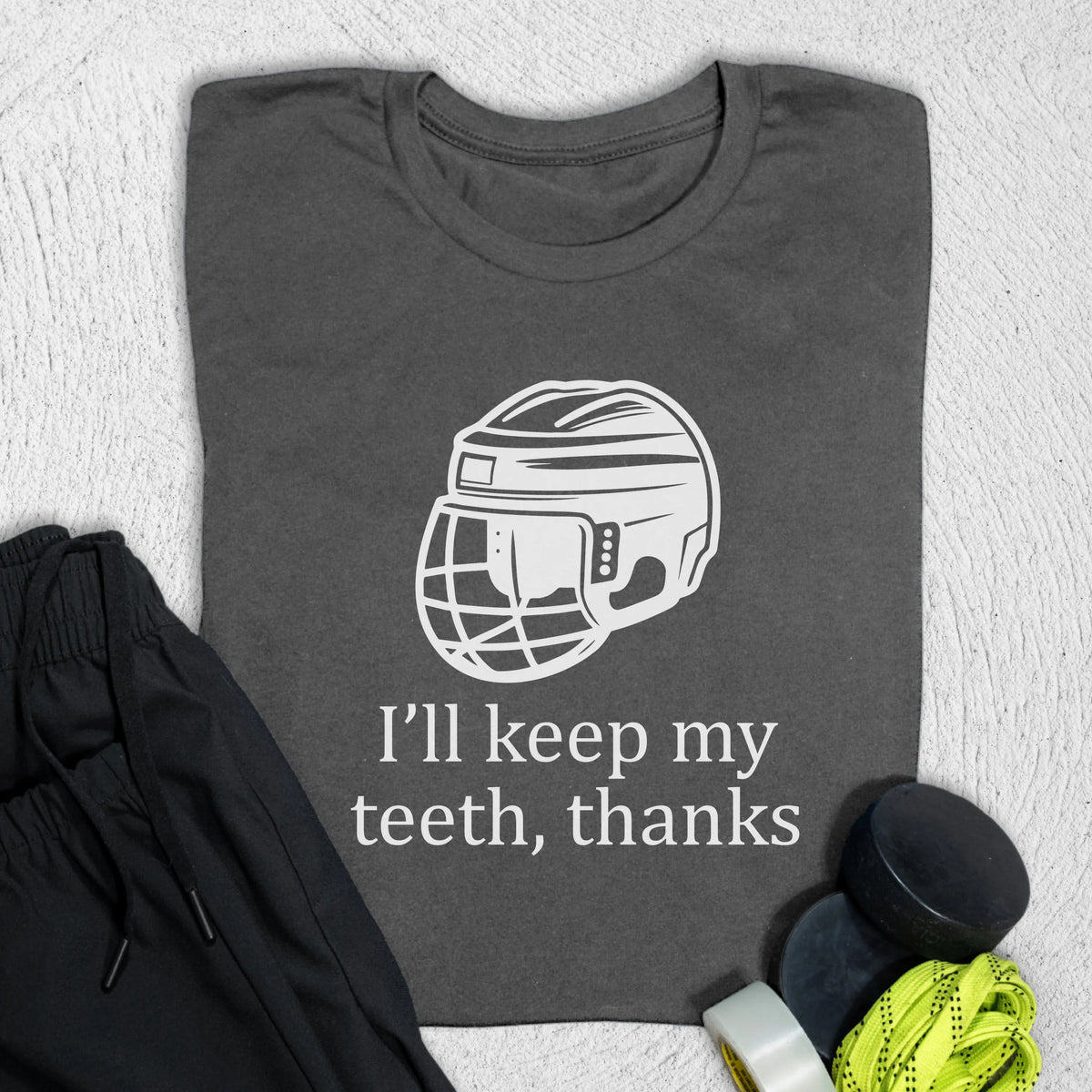 Keep My Teeth T-Shirt S / Asphalt T-Shirt